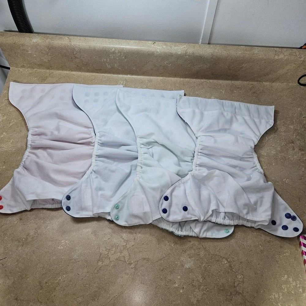 Mama Koala Cloth Diaper Covers Lot 4 Baby One Size‎ Newborn Star Wars Reusable
